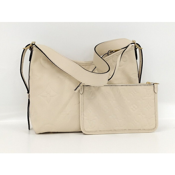 Louis Vuitton Carryall Zip NM PM Monogram Emplant Shoulder Bag - Picture 2 of 9